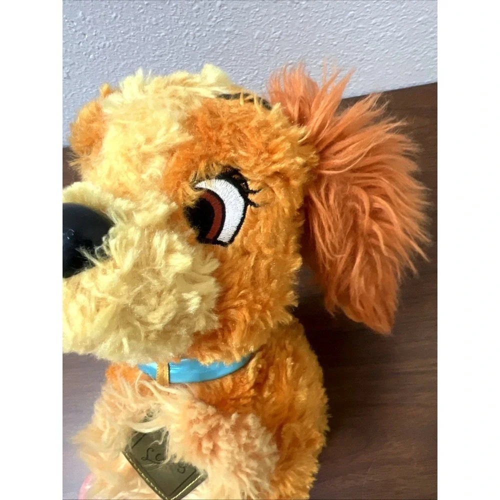 Lady and the Tramp 13' Inch Plush Dog Disneyland Walt Disney World‎ EUC Vintage